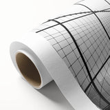 Art deco poster of Brooklyn Bridge in monochrome shades on rolled canvas, suitable for nursery wall art.
