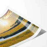 Extra large wall art featuring line art flowers in black and white, printed on rolled canvas.