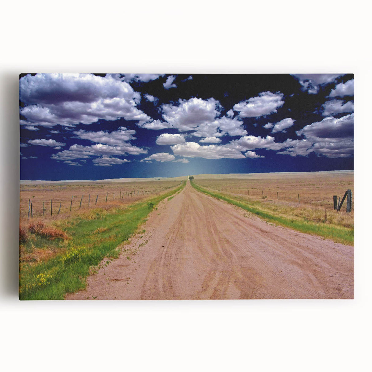 Black and white stretched canvas of West Virginia scenery, ideal for kitchen wall art.