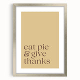 Abstract textured art print featuring warm autumn hues on a framed silver mat, ideal for bedroom ambiance.