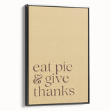 Black and white framed canvas of a vintage-style landscape painting, ideal for bedroom decor.