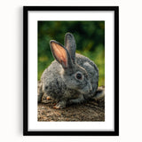 Extra large abstract art print featuring textured colorful swirls on a black framed canvas, ideal for living room decor.