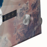 Satellite in Orbit Wall Art - NASA Space Exploration Canvas Print