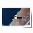 Satellite in Orbit Wall Art - NASA Space Exploration Canvas Print