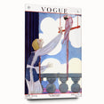 Vintage Vogue Magazine Wall Art - 1919 Fashion Illustration Print