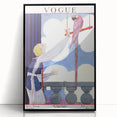 Vintage Vogue Magazine Wall Art - 1919 Fashion Illustration Print