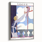 Vintage Vogue Magazine Wall Art - 1919 Fashion Illustration Print