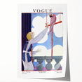 Vintage Vogue Magazine Wall Art - 1919 Fashion Illustration Print