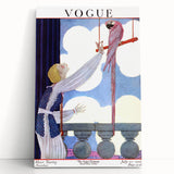 Vintage Vogue Magazine Wall Art - 1919 Fashion Illustration Print