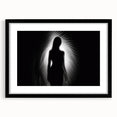 Silhouette in Light – Emotive Modern Minimalist Figure Wall Art