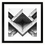 Extra large abstract art print featuring vibrant, colorful textures on a framed canvas, ideal for living room decor.