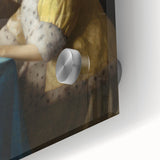 Baroque Art - Elegant Lady Writing in Period Rococo Style Wall Art Print