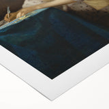 Baroque Art - Elegant Lady Writing in Period Rococo Style Wall Art Print