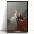 Neoclassical Lavoisier Portrait Print - Historic Art by Jacques-Louis David