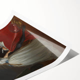 Neoclassical Lavoisier Portrait Print - Historic Art by Jacques-Louis David