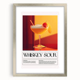 Textured abstract art print in silver frame, featuring muted gray and blue tones, ideal for modern bedroom decor.