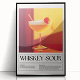 Large abstract wall art featuring mid-century modernist style in black and white tones on framed acrylic.