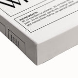 Large art canvas featuring a black and white landscape painting, ideal for bedroom wall decor.