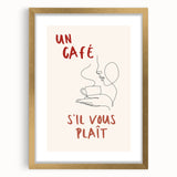 Extra large abstract art print with textured design in gold and white, framed, ideal for living room decor.