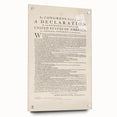 Historic Declaration - Patriotic Wall Art