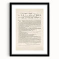 Historic Declaration - Patriotic Wall Art