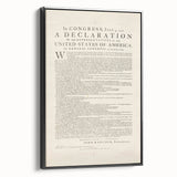 Historic Declaration - Patriotic Wall Art