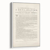 Historic Declaration - Patriotic Wall Art