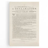 Historic Declaration - Patriotic Wall Art