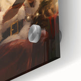 Santa’s Cozy Christmas Night – Classic Christmas Wall Decorations