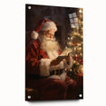 Santa’s Cozy Christmas Night – Classic Christmas Wall Decorations