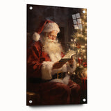 Santa’s Cozy Christmas Night – Classic Christmas Wall Decorations