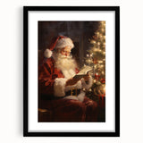 Santa’s Cozy Christmas Night – Classic Christmas Wall Decorations