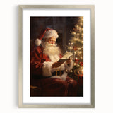 Santa’s Cozy Christmas Night – Classic Christmas Wall Decorations