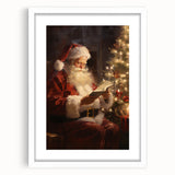 Santa’s Cozy Christmas Night – Classic Christmas Wall Decorations