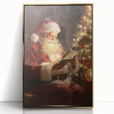 Santa’s Cozy Christmas Night – Classic Christmas Wall Decorations