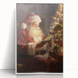 Santa’s Cozy Christmas Night – Classic Christmas Wall Decorations
