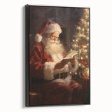 Santa’s Cozy Christmas Night – Classic Christmas Wall Decorations