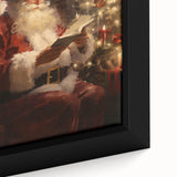 Santa’s Cozy Christmas Night – Classic Christmas Wall Decorations