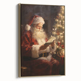 Santa’s Cozy Christmas Night – Classic Christmas Wall Decorations