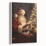 Santa’s Cozy Christmas Night – Classic Christmas Wall Decorations