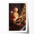 Santa’s Cozy Christmas Night – Classic Christmas Wall Decorations