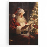 Santa’s Cozy Christmas Night – Classic Christmas Wall Decorations