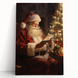 Santa’s Cozy Christmas Night – Classic Christmas Wall Decorations
