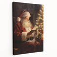 Santa’s Cozy Christmas Night – Classic Christmas Wall Decorations