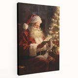 Santa’s Cozy Christmas Night – Classic Christmas Wall Decorations