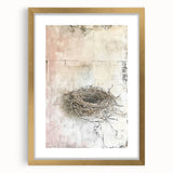Rustic Bird's Nest - Easter Wall Art, Easter Canvas Prints, Home Decor