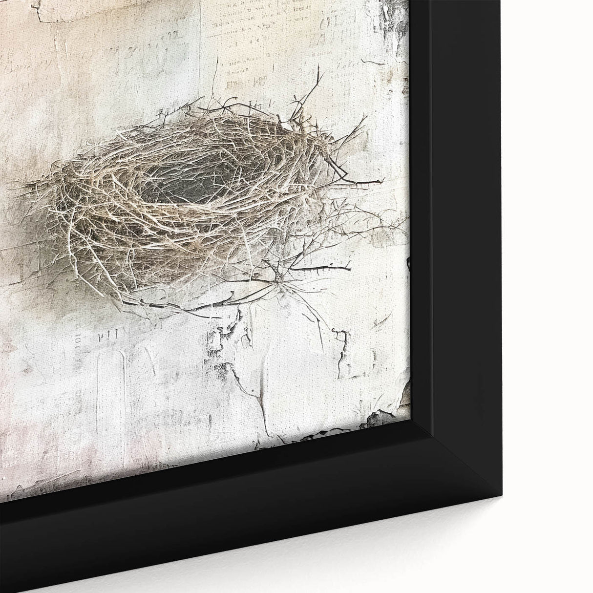 Rustic Bird's Nest - Easter Wall Art, Easter Canvas Prints, Home Decor