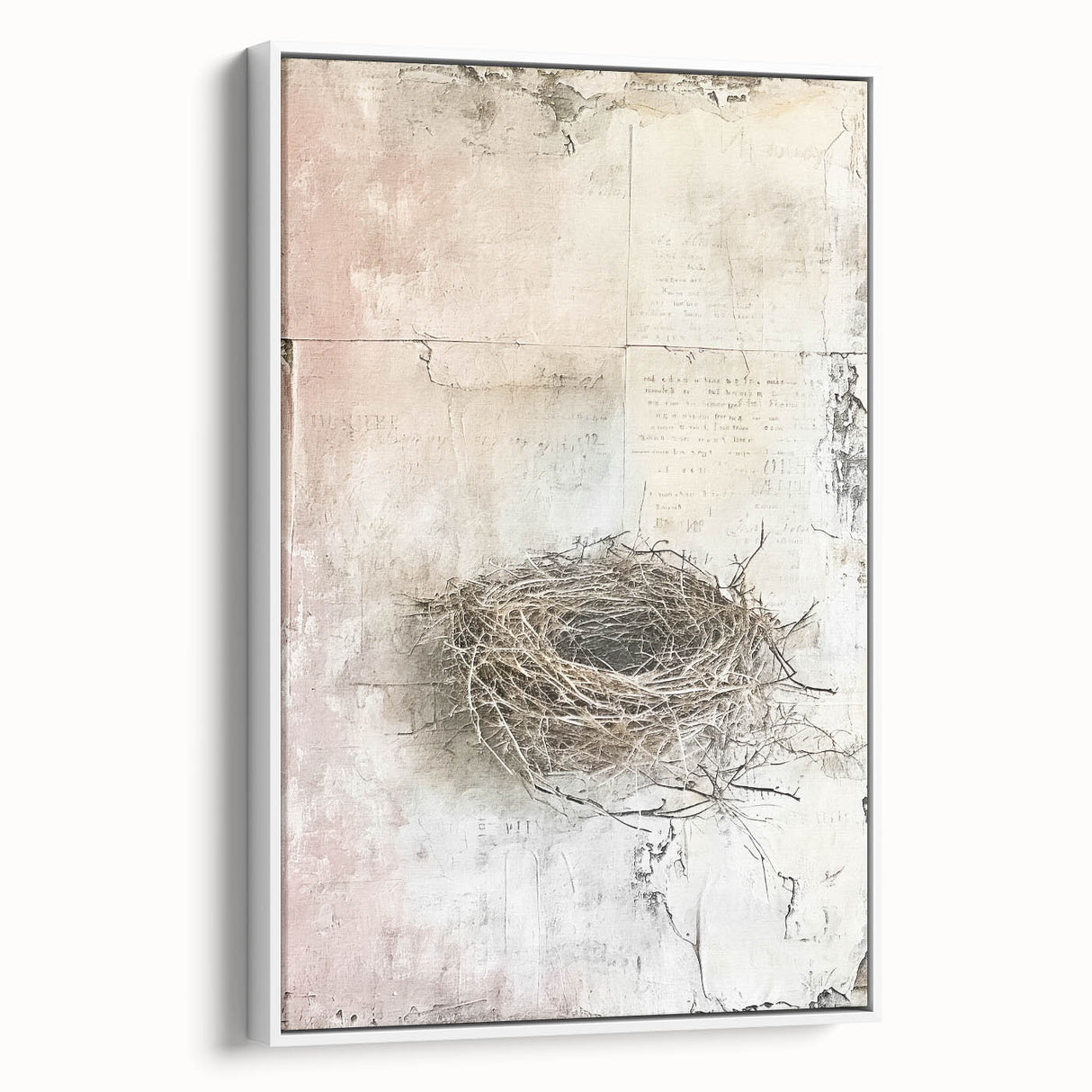 Rustic Bird's Nest - Easter Wall Art, Easter Canvas Prints, Home Decor