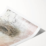 Rustic Bird's Nest - Easter Wall Art, Easter Canvas Prints, Home Decor