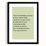 Irish Blessing St. Patrick’s Day Wall Art – Celtic Wall Art Print